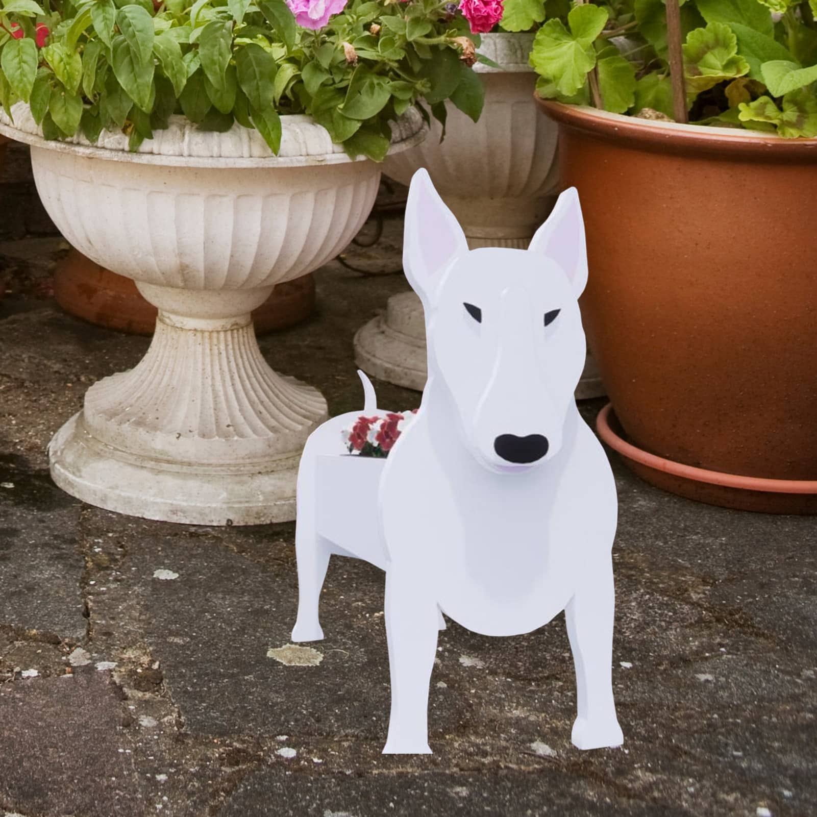 Pot de fleurs unique - Plantes d'extérieur conçues par des chiens